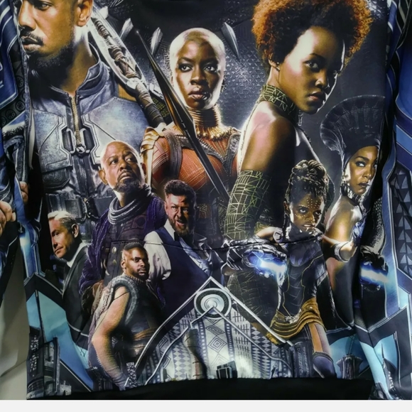 Cosplay Men's/Women's Size Small Multicolored 3D Graphic Hoodie Sweatshirt - Picture 5 of 10